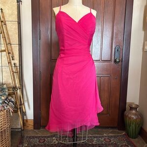 DaVinci Fuchsia Midi Dress